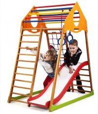 Дитячий спортивний комплекс SportBaby KindWood Plus 1